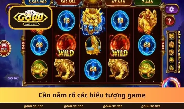 Cần nắm rõ các biểu tượng game