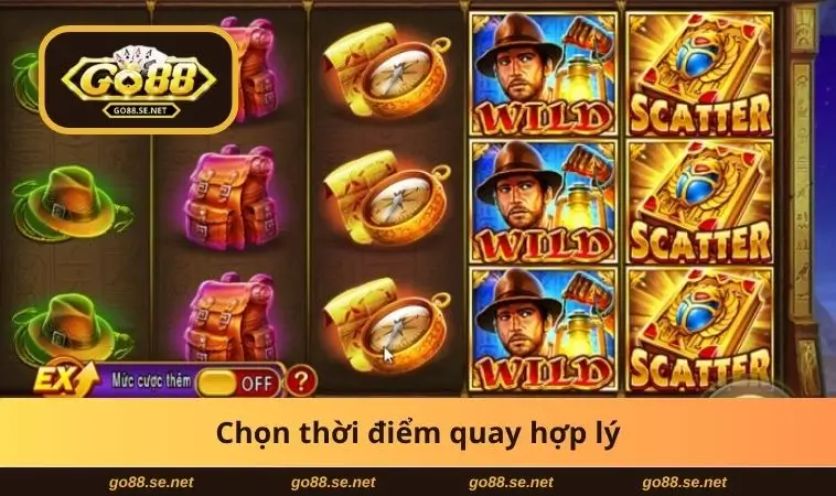 Chọn thời điểm quay hợp lý