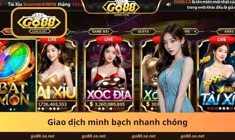 Giao dịch minh bạch tiện lợi