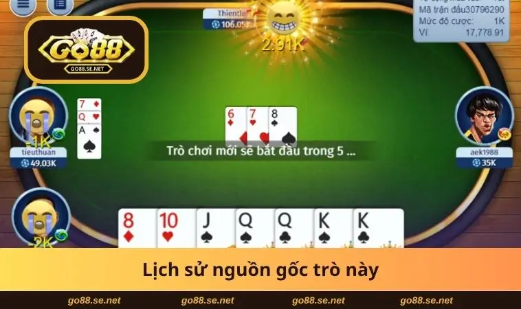 Lịch sử nguồn gốc trò này