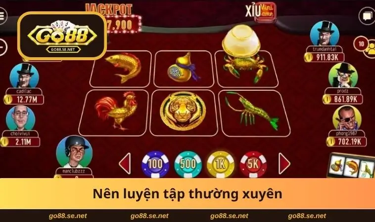 Nên luyện tập thường xuyên