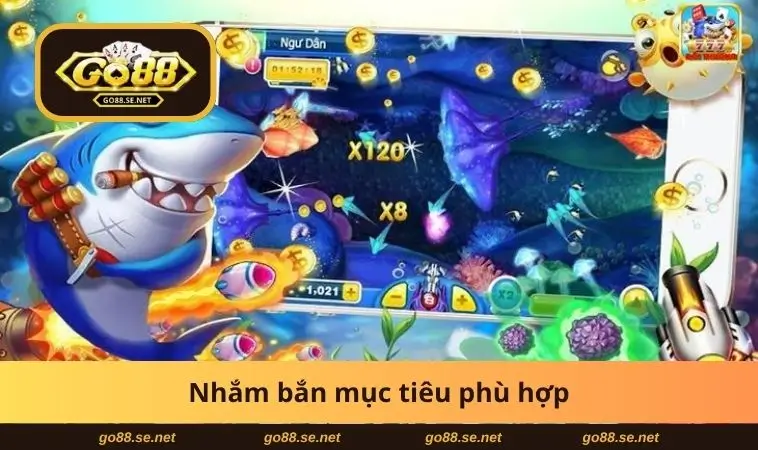Nhắm bắn mục tiêu phù hợp