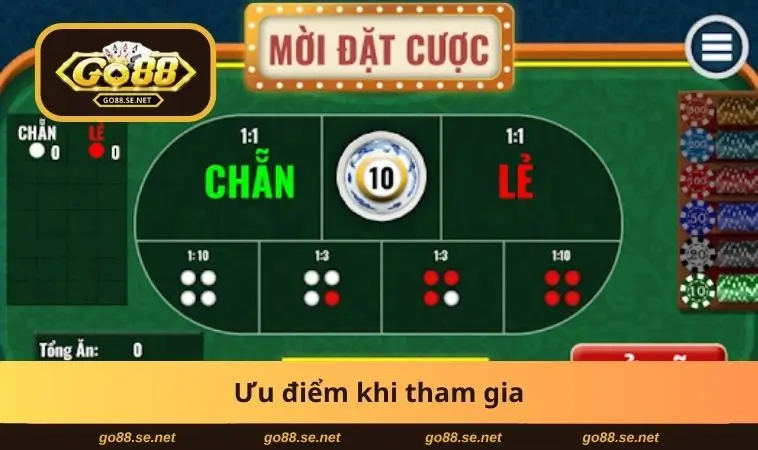 Ưu điểm khi tham gia